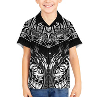 Custom New Zealand Fishing Family Matching Off Shoulder Maxi Dress and Hawaiian Shirt Aotearoa Maori Koru - Polynesian Pride