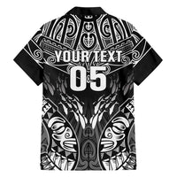 Custom New Zealand Fishing Family Matching Off Shoulder Short Dress and Hawaiian Shirt Aotearoa Maori Koru - Polynesian Pride