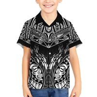 Custom New Zealand Fishing Kid Hawaiian Shirt Aotearoa Maori Koru - Polynesian Pride