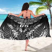 Custom New Zealand Fishing Sarong Aotearoa Maori Koru - Polynesian Pride
