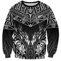 Custom New Zealand Fishing Sweatshirt Aotearoa Maori Koru - Polynesian Pride