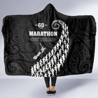 New Zealand Marathon Hooded Blanket Maori Style LT05 - Polynesian Pride