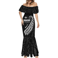 Custom New Zealand Marathon Mermaid Dress Maori Style LT05 - Polynesian Pride
