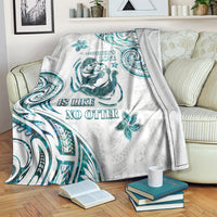 New Zealand Aotearoa Hari Ra Mama Blanket A Mother's Love Is Like No Otter LT05 White - Polynesian Pride