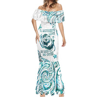 New Zealand Aotearoa Hari Ra Mama Mermaid Dress A Mother's Love Is Like No Otter LT05 - Polynesian Pride