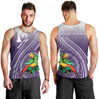 Personalized Manua High School Men Tank Top Polynesian Tribal Pattern LT05 - Polynesian Pride