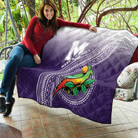 Manua High School Quilt Polynesian Tribal Pattern