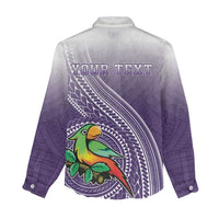 Personalized Manua High School Women Casual Shirt Polynesian Tribal Pattern LT05 - Polynesian Pride