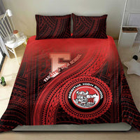 Fagaitua High School Bedding Set Polynesian Tribal Pattern