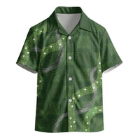 Hawaiian Quilt Kid Hawaiian Shirt Pele Hair Hinahina Lei Green Version LT05 - Polynesian Pride