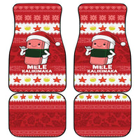 Hawaii Funny Christmas Car Mats Spam Musubi Santa