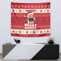 Hawaii Funny Christmas Tapestry Spam Musubi Santa LT05 - Polynesian Pride