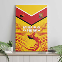 Papua New Guinea Rugby Canvas Wall Art Kumul Pride Go Champions LT05 - Polynesian Pride