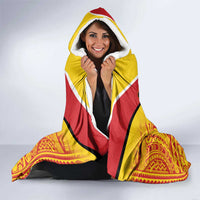 Papua New Guinea Rugby Hooded Blanket Kumul Pride Go Champions LT05 - Polynesian Pride