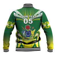 Cook Islands Rugby Custom Baseball Jacket The Kukis Go Champions LT05 - Polynesian Pride