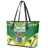 Cook Islands Rugby Leather Tote Bag The Kukis Go Champions LT05 - Polynesian Pride