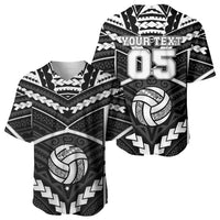 Custom Polynesia Beach Volleyball Baseball Jersey Polynesian Tribal Pattern LT05 - Polynesian Pride
