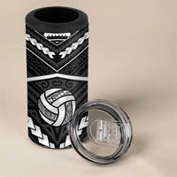 Custom Polynesia Beach Volleyball 4 in 1 Can Cooler Tumbler Polynesian Tribal Pattern LT05 - Polynesian Pride