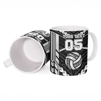 Custom Polynesia Beach Volleyball Ceramic Mug Polynesian Tribal Pattern LT05 - Polynesian Pride