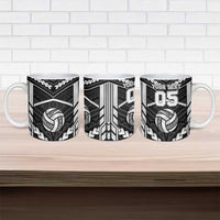 Custom Polynesia Beach Volleyball Ceramic Mug Polynesian Tribal Pattern LT05 - Polynesian Pride