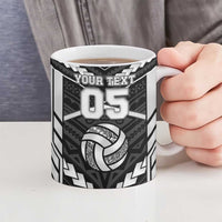 Custom Polynesia Beach Volleyball Ceramic Mug Polynesian Tribal Pattern LT05 - Polynesian Pride