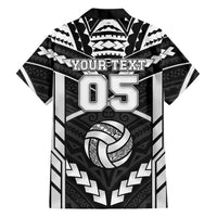 Custom Polynesia Beach Volleyball Family Matching Tank Maxi Dress and Hawaiian Shirt Polynesian Tribal Pattern LT05 - Polynesian Pride