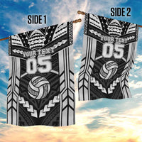 Custom Polynesia Beach Volleyball Garden Flag Polynesian Tribal Pattern - Polynesian Pride