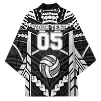 Custom Polynesia Beach Volleyball Kimono Polynesian Tribal Pattern - Polynesian Pride