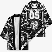 Custom Polynesia Beach Volleyball Kimono Polynesian Tribal Pattern - Polynesian Pride