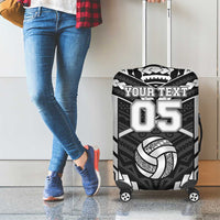 Custom Polynesia Beach Volleyball Luggage Cover Polynesian Tribal Pattern - Polynesian Pride