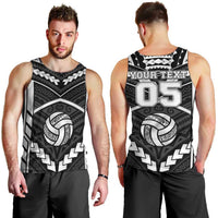 Custom Polynesia Beach Volleyball Men Tank Top Polynesian Tribal Pattern LT05 - Polynesian Pride