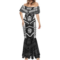 Custom Polynesia Beach Volleyball Mermaid Dress Polynesian Tribal Pattern LT05 - Polynesian Pride