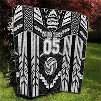 Custom Polynesia Beach Volleyball Quilt Polynesian Tribal Pattern - Polynesian Pride