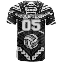 Custom Polynesia Beach Volleyball T Shirt Polynesian Tribal Pattern LT05 - Polynesian Pride