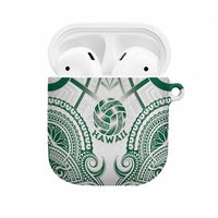 Hawaii Volleyball AirPods Case Polynesian Pattern LT05 Teal - Polynesian Pride