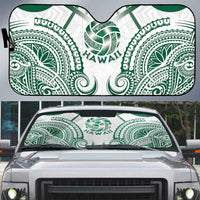 Hawaii Volleyball Auto Sun Shade Polynesian Pattern - Polynesian Pride