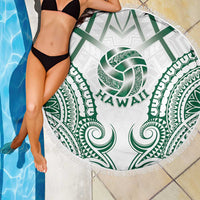 Hawaii Volleyball Beach Blanket Polynesian Pattern - Polynesian Pride