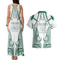 Custom Hawaii Volleyball Couples Matching Tank Maxi Dress and Hawaiian Shirt Polynesian Pattern LT05 - Polynesian Pride