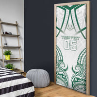 Custom Hawaii Volleyball Door Cover Polynesian Pattern LT05 - Polynesian Pride