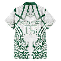 Custom Hawaii Volleyball Family Matching Off Shoulder Short Dress and Hawaiian Shirt Polynesian Pattern LT05 - Polynesian Pride