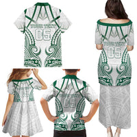 Custom Hawaii Volleyball Family Matching Puletasi and Hawaiian Shirt Polynesian Pattern LT05 - Polynesian Pride
