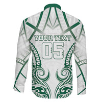 Custom Hawaii Volleyball Family Matching Summer Maxi Dress and Hawaiian Shirt Polynesian Pattern LT05 - Polynesian Pride
