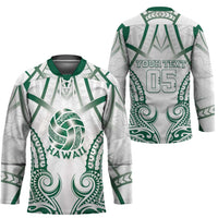 Custom Hawaii Volleyball Hockey Jersey Polynesian Pattern LT05 - Polynesian Pride