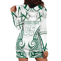 Custom Hawaii Volleyball Hoodie Dress Polynesian Pattern - Polynesian Pride