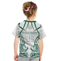 Custom Hawaii Volleyball Kid T Shirt Polynesian Pattern LT05 - Polynesian Pride