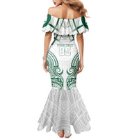 Custom Hawaii Volleyball Mermaid Dress Polynesian Pattern - Polynesian Pride