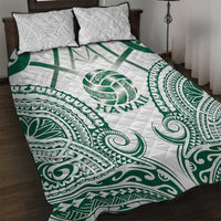 Hawaii Volleyball Quilt Bed Set Polynesian Pattern - Polynesian Pride