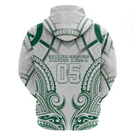 Custom Hawaii Volleyball Zip Hoodie Polynesian Pattern LT05 - Polynesian Pride