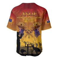 ANZAC Day Baseball Jersey Australia And New Zealand Slouch Hats