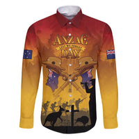 ANZAC Day Family Matching Short Sleeve Bodycon Dress and Hawaiian Shirt Australia And New Zealand Slouch Hats